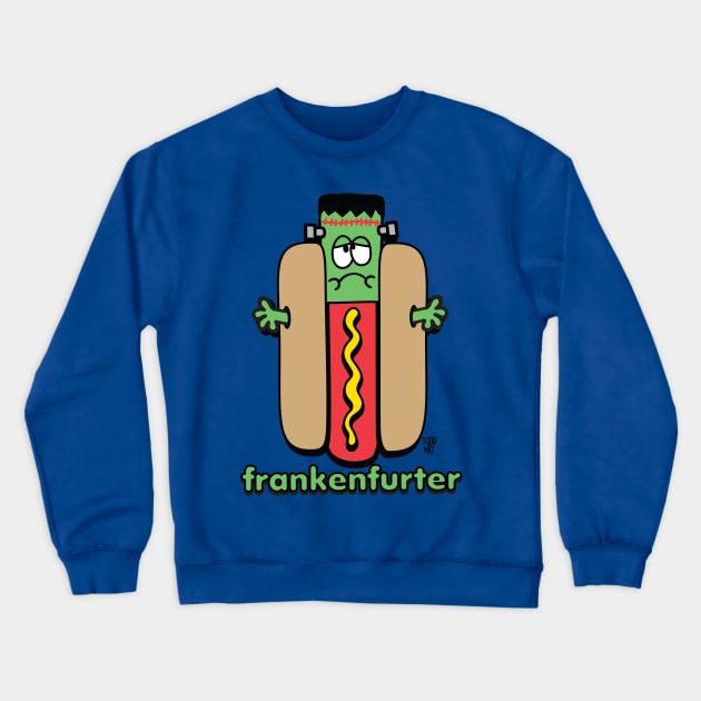 FRANKENFURTER Crewneck Sweatshirt by toddgoldmanart